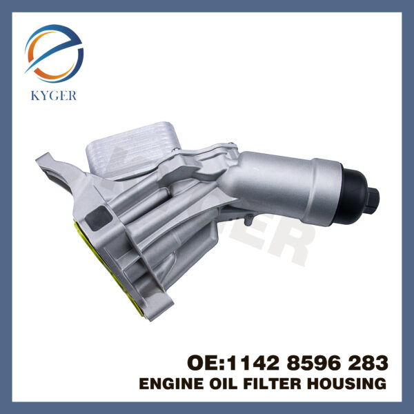 Engine Oil Filter Housing 1142 8596 283 For BMW F20 F21 F23 F22 F30 F34 G20 F31 F33 F32 G22 F10 G30 F11 G31 G32 G11 F25 G01 F26 G02 F15 OE 11428596283