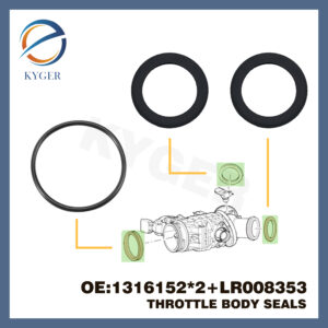 Land Rover 1316152 LR008353 Throttle Body Seal for Land Rover Discovery, Range Rover, Range Rover Velar and Range Rover Sport