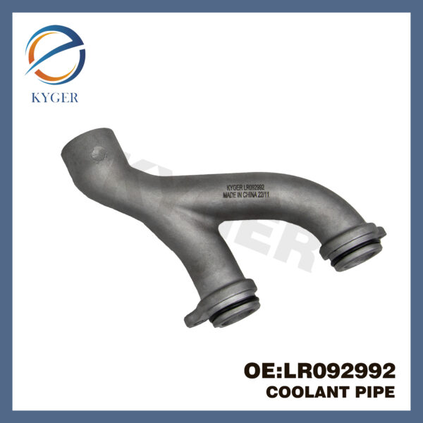 Land Rover LR092992 Water Pipe / Water Outlet / Coolant Pipe / Engine Coolant Outlet Flange / Outlet Hose / Outlet Pipe / Engine Coolant Pipe LR075991 LR090630 AJ813917 C2Z28536 AJ811340 AJ813865 for Land Rover Ds4, Ds5, Defender, Range Rover, Range Rover Sport, Range Rover Velar