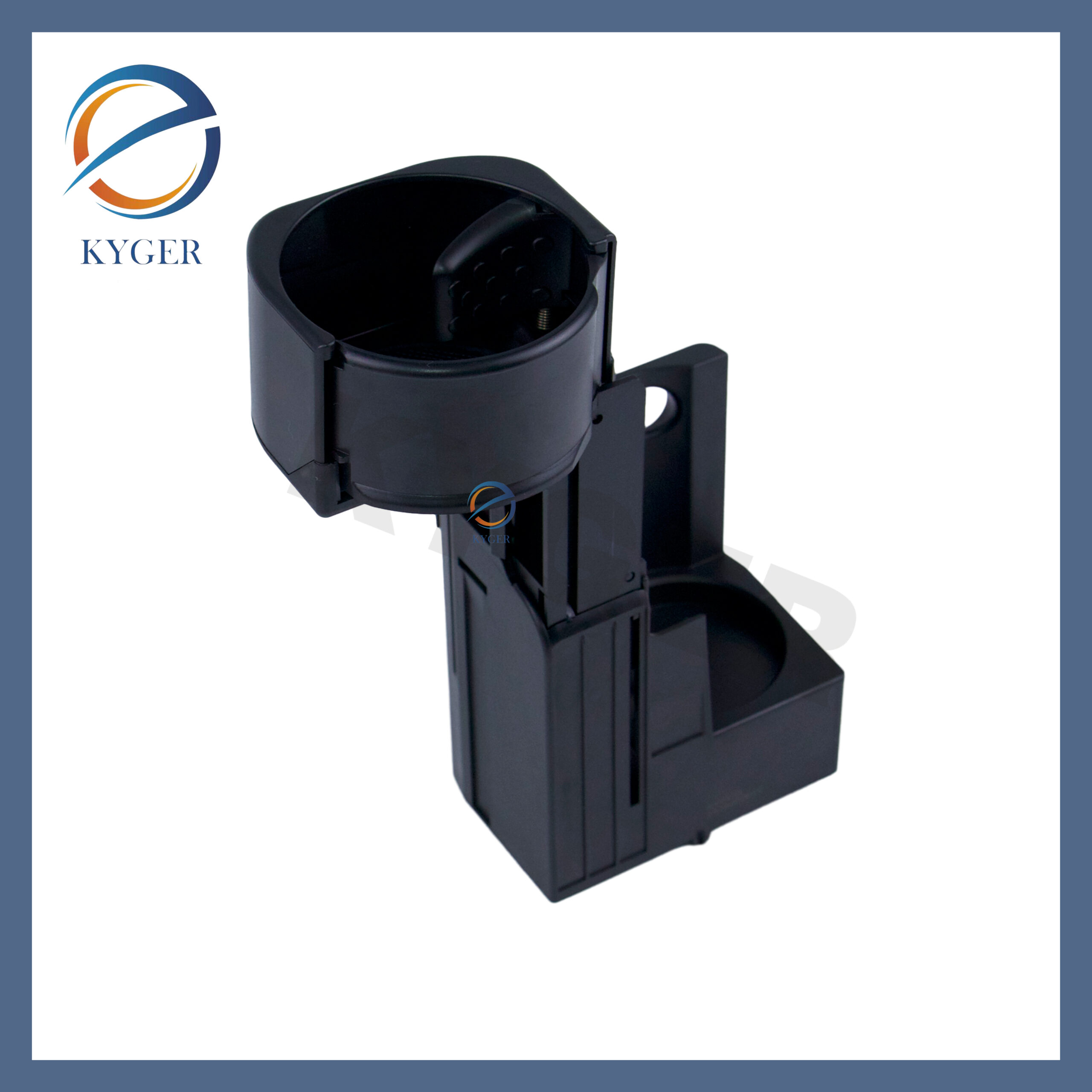Slotmachine Front Retractable Cup Holder – Fits Mercedes W211 E-Class (2116800014, Black, Adjustable)