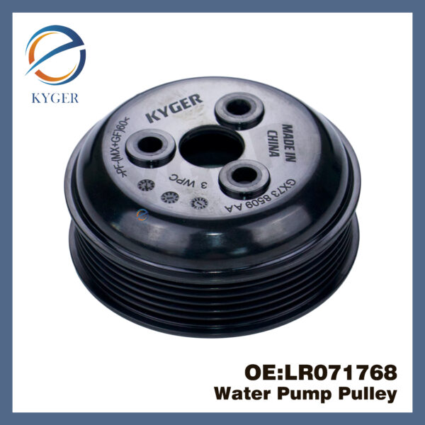 Engine Water Pump Pulley LR071768 T2H2494 For Land Rover Range Rover 2.0L Petrol Evoque 2012 L550