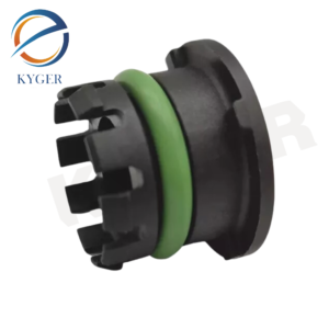 LR135858 LR091801 Crankshaft Front Plug Cover KYGER For LandRover New Range Rover Evoque New Defender 2019-2021 Discovery Sport