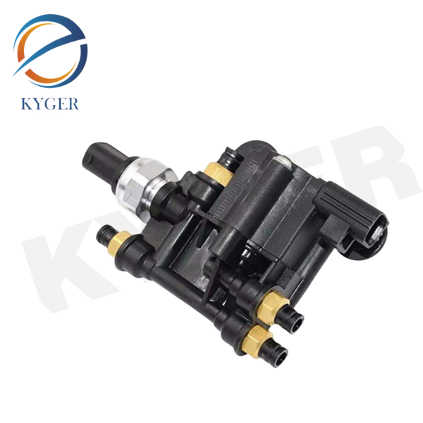 Air Suspension Pump Block Valve For L322 Lr3 Lr4 Auto Drive System Distribution Valve RVH000046 For Land Rover Discovery3 4