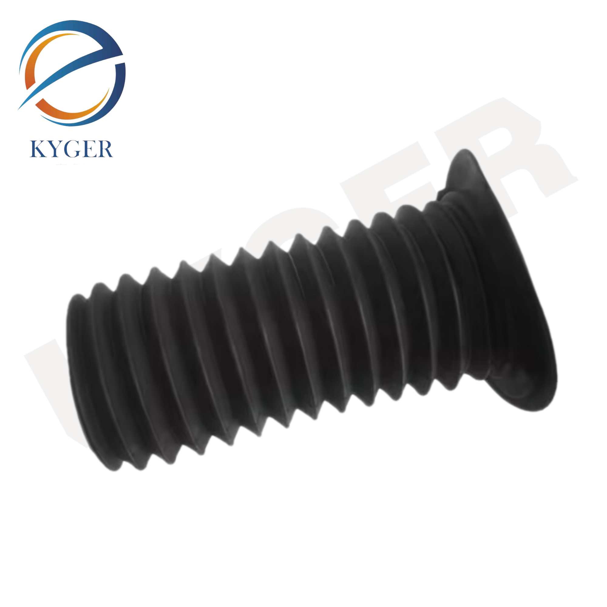 Blue Suspension Shock Dust Boot Covers - Universal Fit Pair For Shock Absorber Protection