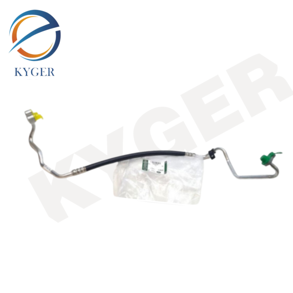 KYGER C2Z24724 Cooling System A/C Compressor Outlet Air Conditioning Hose Litre Supercharged For Jaguar XF 2009 - 2015 X250