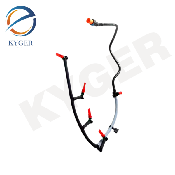 Auto Engine System Fuel Overflow Leak Off Pipe Fuel Injector Leak Off Return Pipe Hose Line For Ford Transit 2.2 TDCi 1761932 BK3Q-9K022-AG